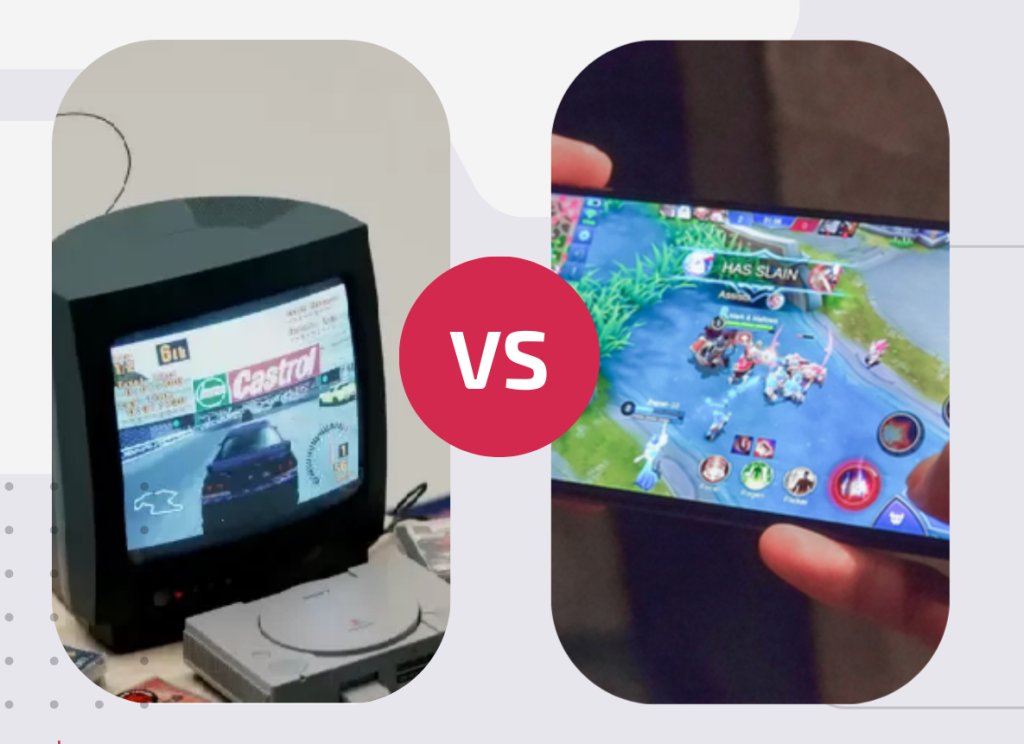 Perbandingan Karakter Pemain Games Tahun 90’an Versus Gen Z & Alpha