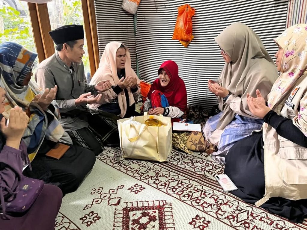 PKS Cianjur Hadir Di Tengah Pilu Keluarga Mak Ining di Cugenang Cianjur