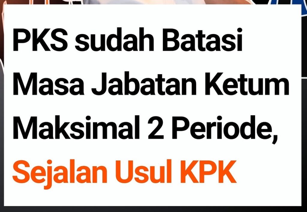 Sekjen PKS: Ketua Umum Partai Kami Sudah “Dua Periode” Sejak Lama