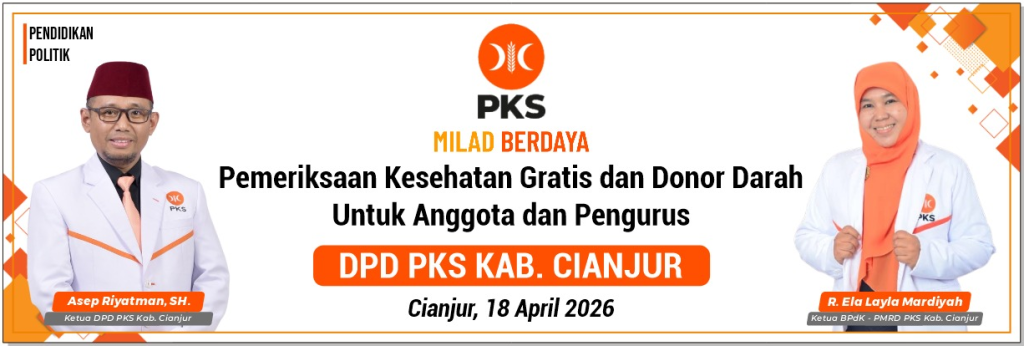 Halal Bihalal PKS Cianjur & Tasyakur Milad PKS Ke-24